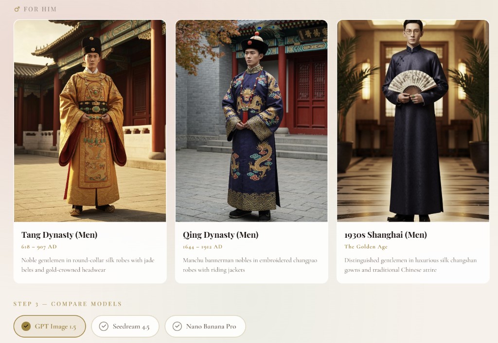 China Rewind eras for him